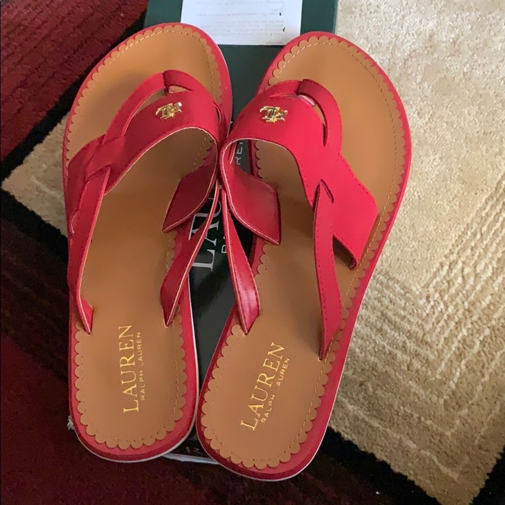Ralph Lauren slides